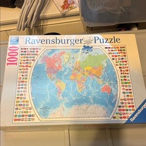 Ravensburger Colorful World Map Puzzle